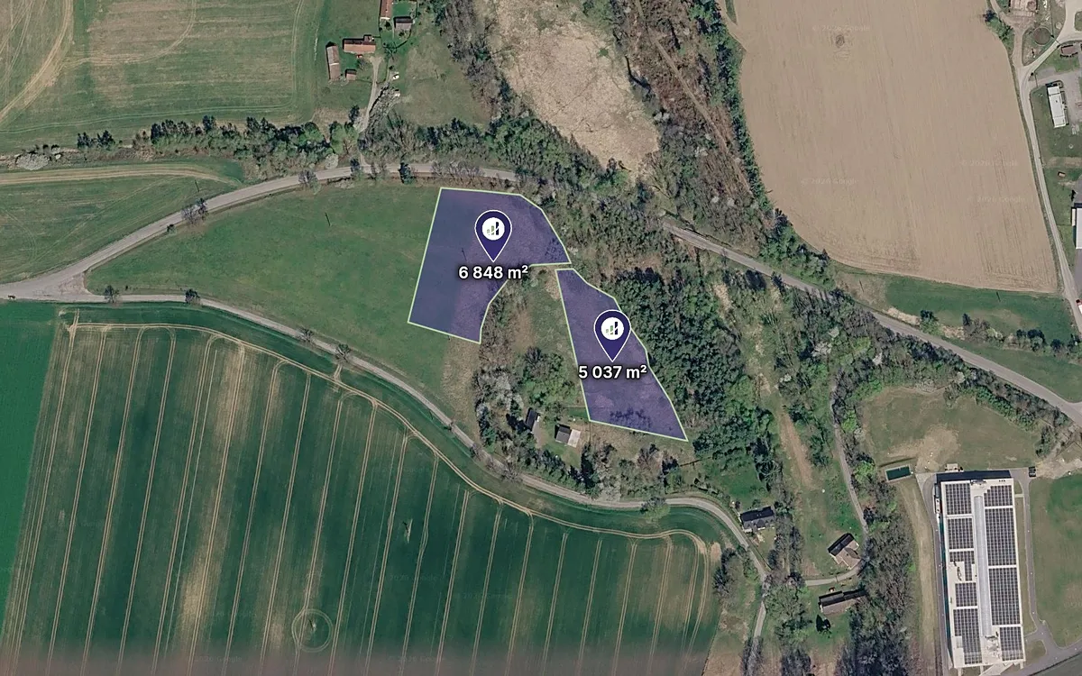 Prodej pole 11885 m²